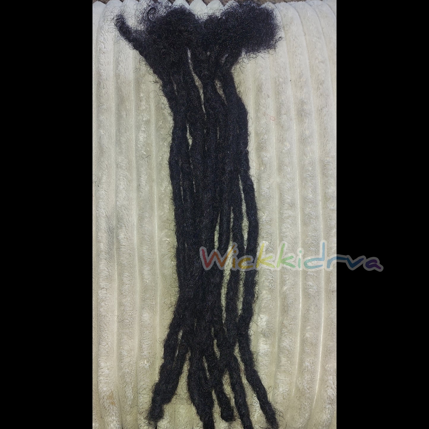 16in Handmade 100% Human Hair Loc Extensions | WickKidRva
