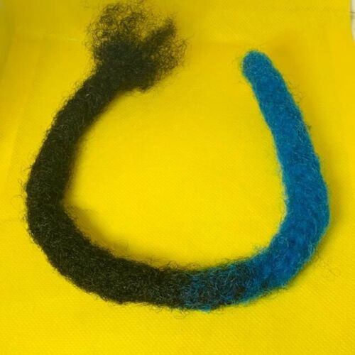 Extensiones de mecha de cabello humano multicolor con cuerda para saltar, paquete de 4
