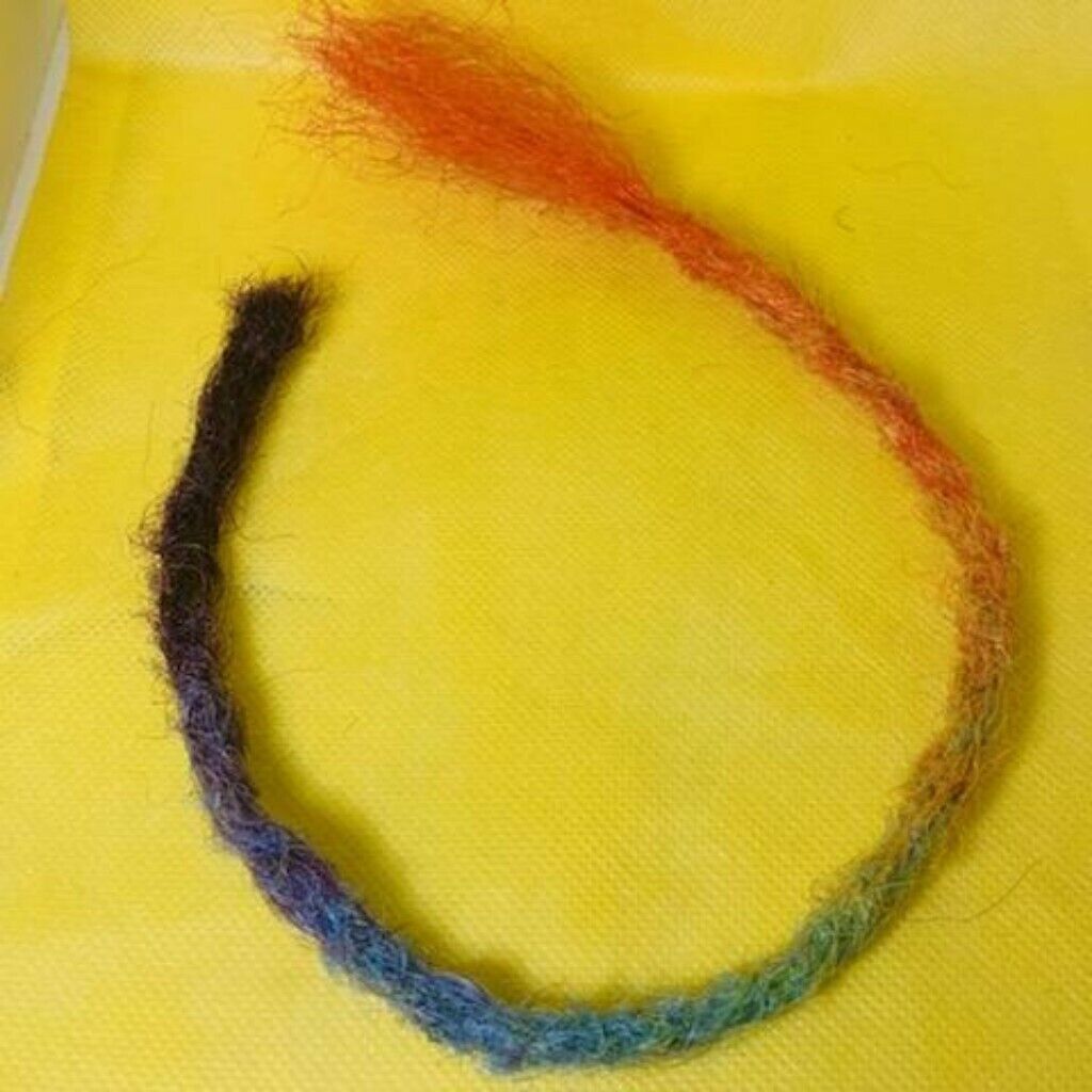 Synthetic Rainbow Color loc Extensions (40) per pk